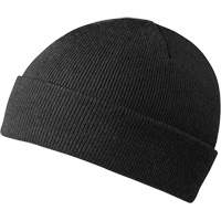 5563A Tuque doubl&eacute;e, Doublure en Acrylique, Taille unique, Noir Cantin et fils