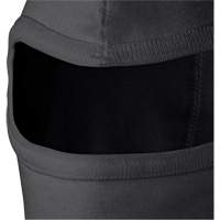 C214BK Cagoule &agrave; un trou en tricot moyen, Noir, Nomex Cantin et fils