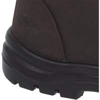 1028 Brown 8" Work Boots, Leather, Steel Toe, Size 10 Cantin et fils