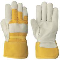 537FLRF Insulated Fitter's Gloves, One Size, Grain Cowhide Palm, Boa Inner Lining Cantin et fils