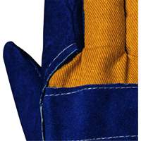 630 Blue Insulated Fitter's Gloves, One Size, Split Cowhide Palm, Boa Inner Lining Cantin et fils
