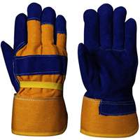 655 Insulated Fitter's Gloves, One Size, Split Cowhide Palm, Boa Inner Lining Cantin et fils