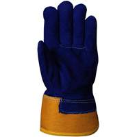 655 Insulated Fitter's Gloves, One Size, Split Cowhide Palm, Boa Inner Lining Cantin et fils
