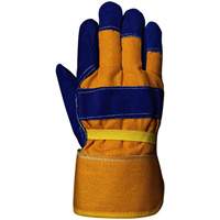 655 Insulated Fitter's Gloves, One Size, Split Cowhide Palm, Boa Inner Lining Cantin et fils