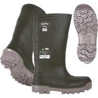 B105FUL.GR Pioneer Ultra Boots, Polyurethane, Steel/Composite Toe, Size 6, Puncture Resistant Sole Cantin et fils