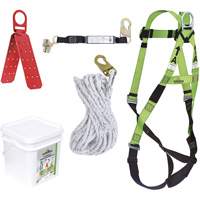 RK2-50 Contractor's Fall Protection Kit, Roofer's Kit Cantin et fils