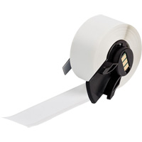Multi-Purpose Label Tape, Vinyl, White, 1" Width Cantin et fils