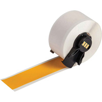 Multi-Purpose Label Tape, Vinyl, Yellow, 1" Width Cantin et fils