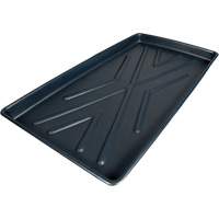 Single-Tray Ultra-Rack Containment Tray&reg;, 44" L x 23.5" W x 2.8" H, 8 US gal. Spill Capacity Cantin et fils