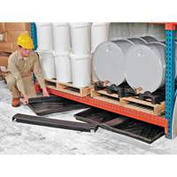 Triple-Tray Ultra-Rack Containment Tray&reg;, 72" L x 44" W x 2.8" H, 24 US gal. Spill Capacity Cantin et fils