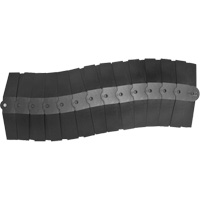 Medium Ultra-Sidewinder Cable Protection System avec capuchons, 33" x 9,8" x 1,4", 260 lb (0,13 tonnes) Cantin et fils