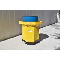 Flat-Bottom Ultra-Spill Collector&reg;, 66 US gal., Mobile Cantin et fils