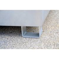 Ultra-Spill Pallet en acier, 4 barils, Capacit&eacute; de d&eacute;versement 68 gal. US, 49,1" x 47,1" x 10,9" Cantin et fils