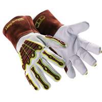 Gants de soudage HeatArmor 5055, Cuir fleur de ch&egrave;vre, Taille Petit/7 Cantin et fils