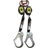 Limiteur de chute personnel TurboLite+ Miller, 6', Sangles, Stationnaire Cantin et fils