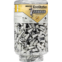 Zebras Disposable Earplugs Refill for EcoStation&reg;  Earplug Dispenser, Bulk - Canister Cantin et fils