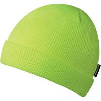 5567A Tuque, Doublure en Acrylique, Taille unique, Jaune lime haute visibilit&eacute; Cantin et fils