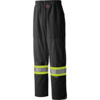 6003BKP Traffic Safety Pants, Polyester, Small, Black Cantin et fils