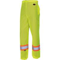 5670 Traffic Safety Pants, Polyester, 2X-Small/X-Small, High Visibility Lime-Yellow Cantin et fils