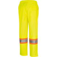 5999PW Women's  Traffic Safety Pants, Polyester, X-Small, High Visibility Lime-Yellow Cantin et fils
