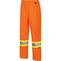 5627W Women's Waterproof Bib Pants, Polyester/Polyurethane, X-Small, High Visibility Orange Cantin et fils