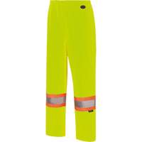 5629W Women's Waterproof Bib Pants, Polyester/Polyurethane, X-Small, High Visibility Lime-Yellow Cantin et fils