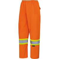 5586 Pantalon de s&eacute;curit&eacute; hydrofuge de 450D, Polyester/Polyur&eacute;thane, 4T-Grand, Jaune lime haute visibilit&eacute; Cantin et fils