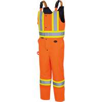 5040 Waterpoof Quilted Safety Overalls, Polyester, Small, High Visibility Orange Cantin et fils