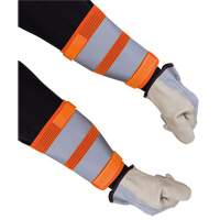 166A High-Visibility Orange 8" Traffic Cuffs Cantin et fils