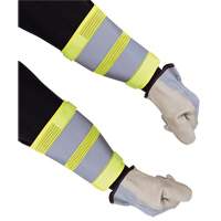 164A High-Visibility Yellow 8" Traffic Cuffs Cantin et fils