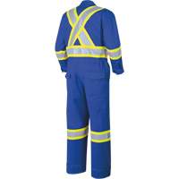 7704T FR-Tech&reg; Arc-Rated Coverall, Size 40 (Tall), Royal Blue, 10 cal/cm² Cantin et fils