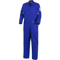 7779T FR-Tech&reg; 88/12 Arc Rated Flame Resistant Coveralls, Size 40 (Tall), Royal Blue, 10 cal/cm² Cantin et fils
