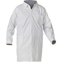 KleenGuard A40 Lab Coat, Medium, White Cantin et fils