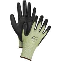 Gants &eacute;lastiques &eacute;cologiques sans coutures r&eacute;sistants &agrave; la coupe, Taille 7, Calibre 13, Rev&ecirc;tement Polyur&eacute;thane, Enveloppe en PEHP/rPET, ASTM ANSI niveau A4 Cantin et fils