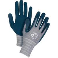 Gants &eacute;cologiques enduits et l&eacute;gers, 10, R&ecirc;vetement Mousse de nitrile, Calibre 15, Enveloppe en Polyester/rPET Cantin et fils