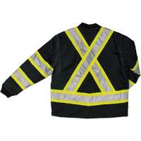 Ripstop 4-in-1 Safety Jacket, Polyester, Black, X-Small Cantin et fils