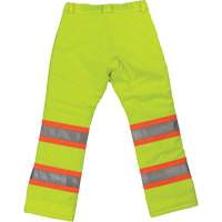 Pantalon de s&eacute;curit&eacute; isolant et extensible pour femmes, Polyester, T-petit, Jaune lime haute visibilit&eacute; Cantin et fils