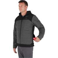 M12 Heated Quietshell Jacket with Battery, Men's, Small, Grey Cantin et fils