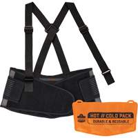 Support dorsal Proflex 1675 avec sachet refroidissant/chauffant, Spandex, T-petit Cantin et fils