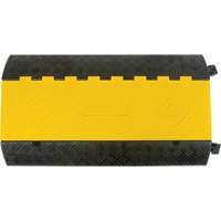 Polyurethane Cable Protector, 3 Channels, 35.43" L x 19.69" W x 3" H Cantin et fils