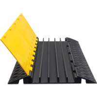 Protecteur de c&acirc;bles en polyur&eacute;thane, 5 canaux, 35,43" lo x 19,69" la x 2" h Cantin et fils