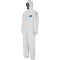 SFR Coveralls with Hood, Medium, White, Tyvek&reg; 400 Cantin et fils