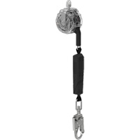 V-TEC 36CS Personal Fall Limiter-Cable, 10', Galvanized Steel, Swivel Cantin et fils