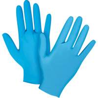 Emballages de gants jetables pour machine distributrice, Petit, Nitrile, 4,5 mils, Sans poudre, Bleu, Classe 2 Cantin et fils