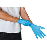 Emballages de gants jetables pour machine distributrice, Petit, Nitrile, 4,5 mils, Sans poudre, Bleu, Classe 2 Cantin et fils