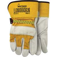 Longhorn Gloves, Large, Grain Cowhide Palm Cantin et fils