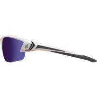 Khor G2 Safety Glasses, Blue Mirror Lens, Anti-Scratch/Polarized, ANSI Z87+/MCEPS GL-PD 10-12/Meets/Exceeds CSA Z94.3 Cantin et fils