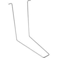 Berme &agrave; support en fil m&eacute;tallique, Capacit&eacute; 748 gal. US, 10' la x 10' lo x 12" h, Support en L Cantin et fils