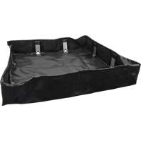 Berme repliable, Capacit&eacute; 299 gal. US, 8' la x 10' lo x 6" h, Support &agrave; encliqueter Cantin et fils
