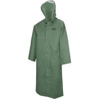 Manteau long avec capuchon d&eacute;tachable Hurricane 851, Petit, Vert Cantin et fils